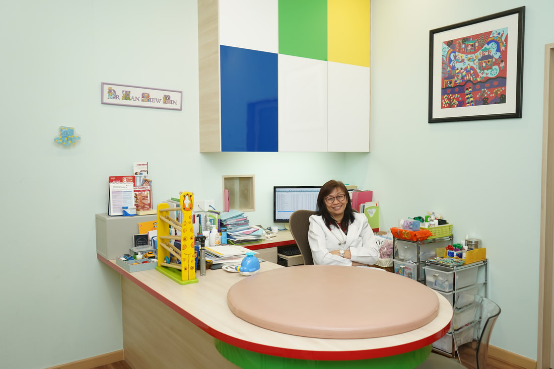 Olive Tree Baby & Kids Clinic waiting area